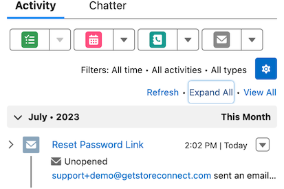 Reset Password Link
