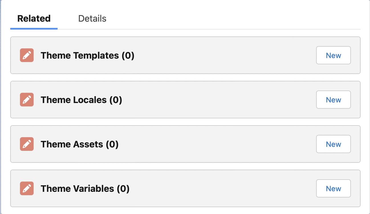 Theme variables